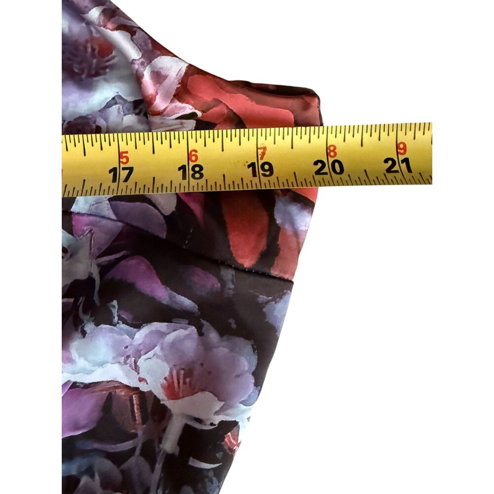 Ted Baker Floral Satin Halter Romper Jumpsuit Size 5 (US 12) NWT - Picture 8 of 8